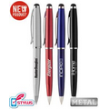 Promotional "Glorious" All Metal Twister Stylus Pen